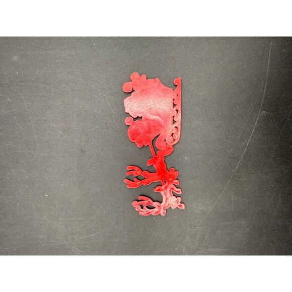 Vintage Santa Claus Red Christmas Cake topper - Picture 2 of 5